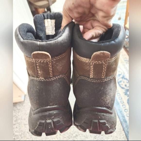 G.H. Bass Sugarbush II Olive Green Suede Hiking Snow Boots 7.5 - Picture 3 of 9